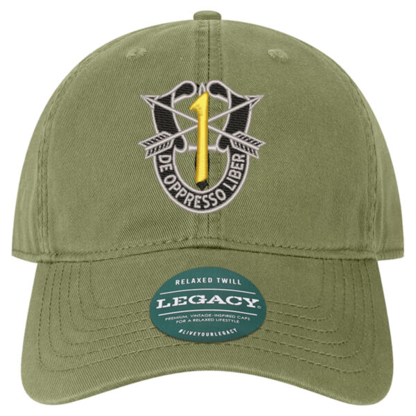 1SFG Crest Dad Cap Thumbnail